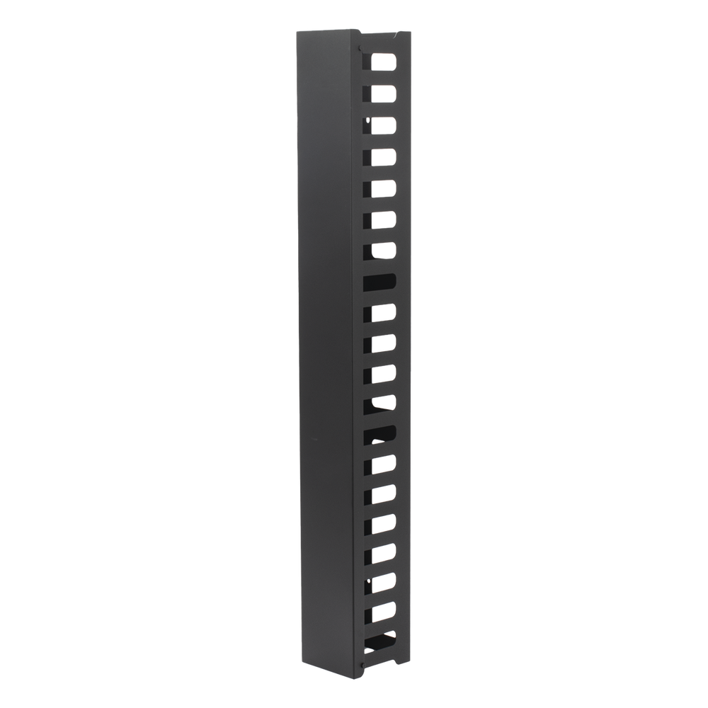 Organizador de Cable Vertical de 21 Unidades Rack Sencillo, Compatible con Racks Serie EIRL y EIQR
