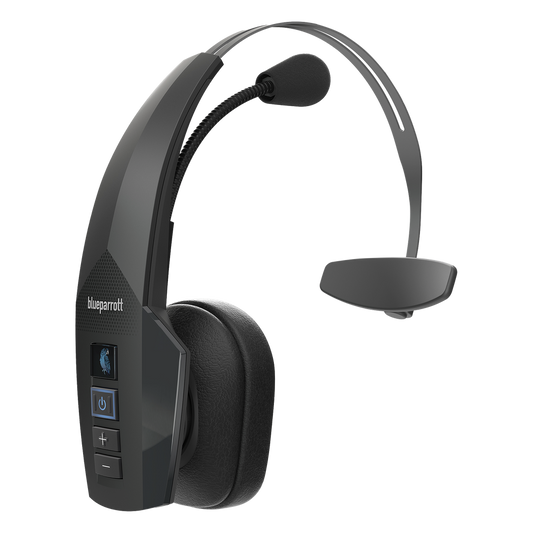 BlueParrott B350-XT , cancelación de ruido del 96%, Bluetooth, IP54, control de voz, para ambientes ruidosos (204260).