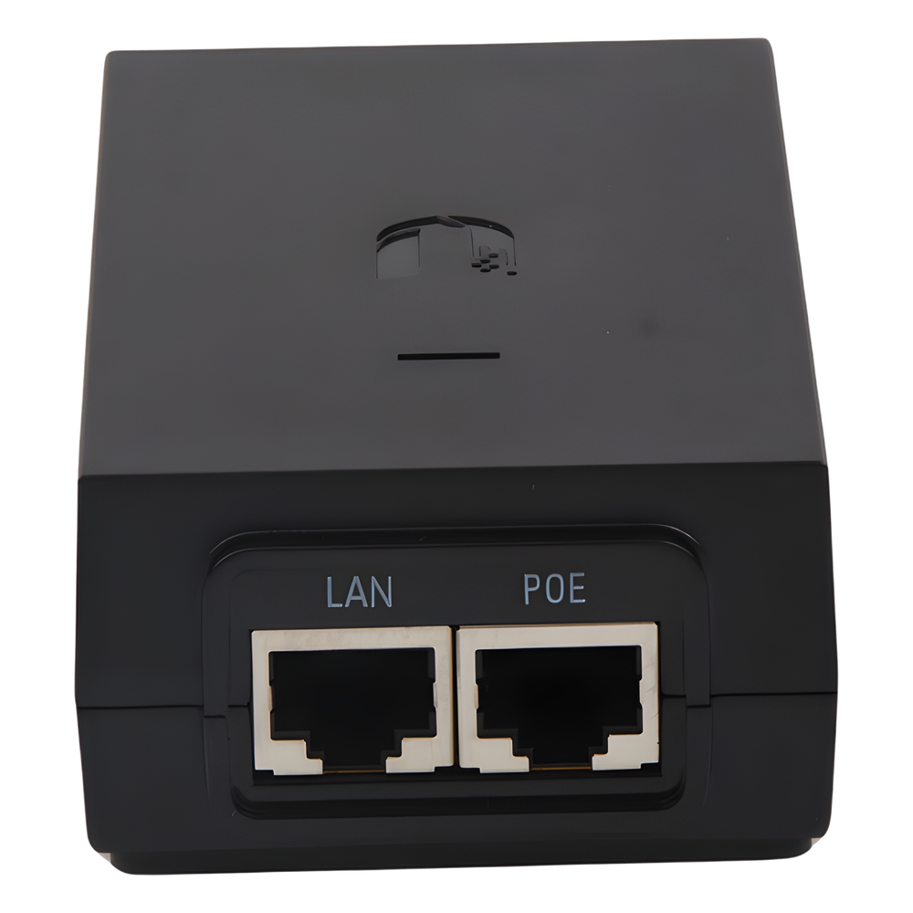 Adaptador PoE Ubiquiti de 24 VDC, 1.25 A con puerto Gigabit