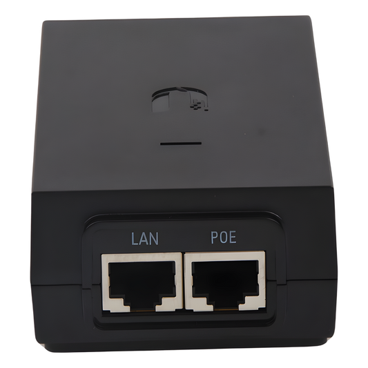 Adaptador PoE Ubiquiti de 24 VDC, 1.25 A con puerto Gigabit