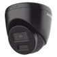 [Dual Light] Turret IP 4 Megapixel / Color Negro /  Lente 2.8 mm / 30 mts IR + 30 mts Luz Blanca / Micrófono Integrado / ACUSENSE Lite / Exterior IP67 / H.265 / PoE / ONVIF / Micro SD