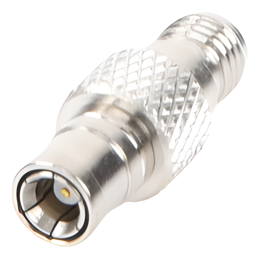Adaptador en linea de conector SMA Hembra a SMB.