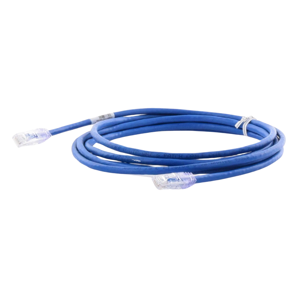 Cable de Parcheo UTP Categoría 6, con Plug Modular en Cada Extremo - 3 Metros (9.84 Pies) - Azul