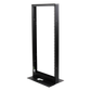 Rack de 2 Postes, Estándar 19", 24 Unidades, Fabricado en Acero, Base "L" para Anclar a Piso.
