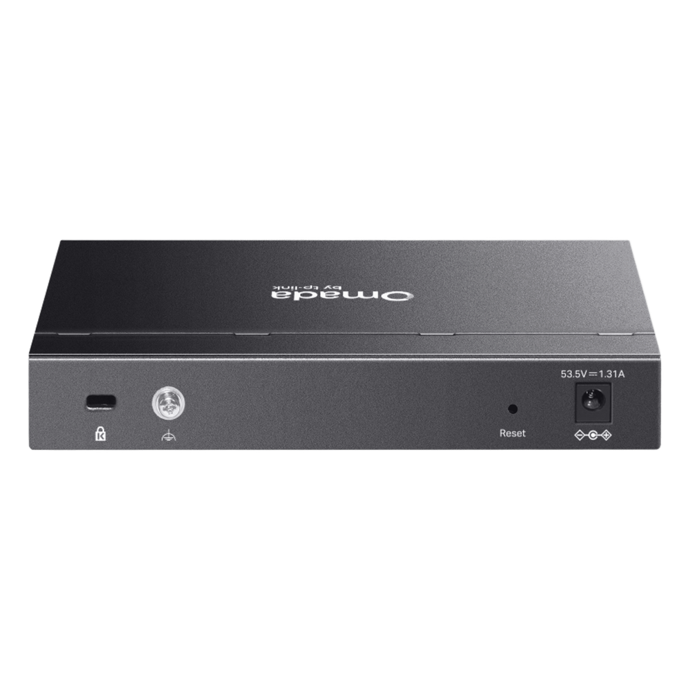 Switch Gigabit Easy Managed 8 Puertos / PoE+ 64W / Cloud Management Omada / 16 Gbps Switching / Fanless / Desktop-Wall Mount