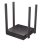 Router Inalámbrico doble banda AC, 2.4 GHz y 5 GHz Hasta 1200 Mbps, 4 antenas externas omnidireccional, 4 Puertos LAN 10/100 Mbps, 1 Puerto WAN 10/100 Mbps, Versión 6