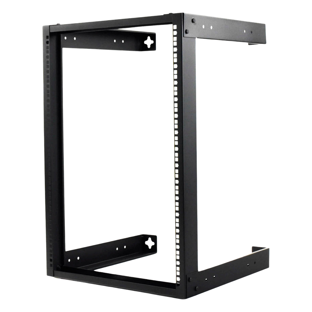 Rack Abierto de montaje en Pared, de 19in, 16 unidades de rack