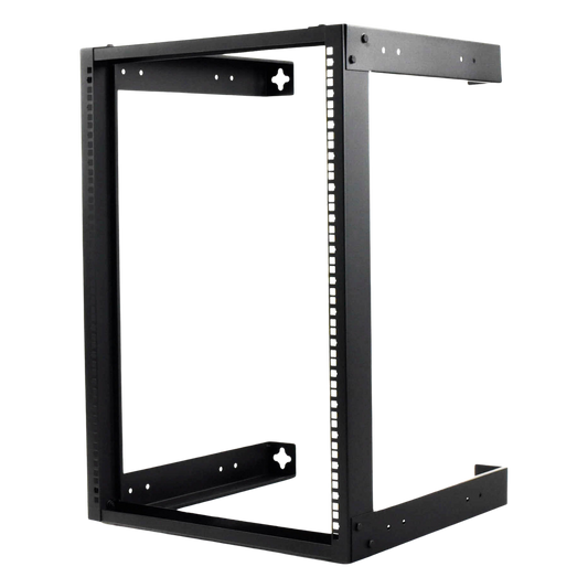 Rack Abierto de montaje en Pared, de 19in, 16 unidades de rack