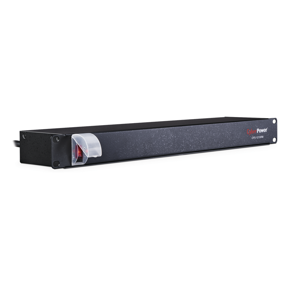 PDU Básico Para Distribución de Energía, Con 10 Tomas NEMA 5-15R Traseras, 1UR, 15 Amp, 120 Vca