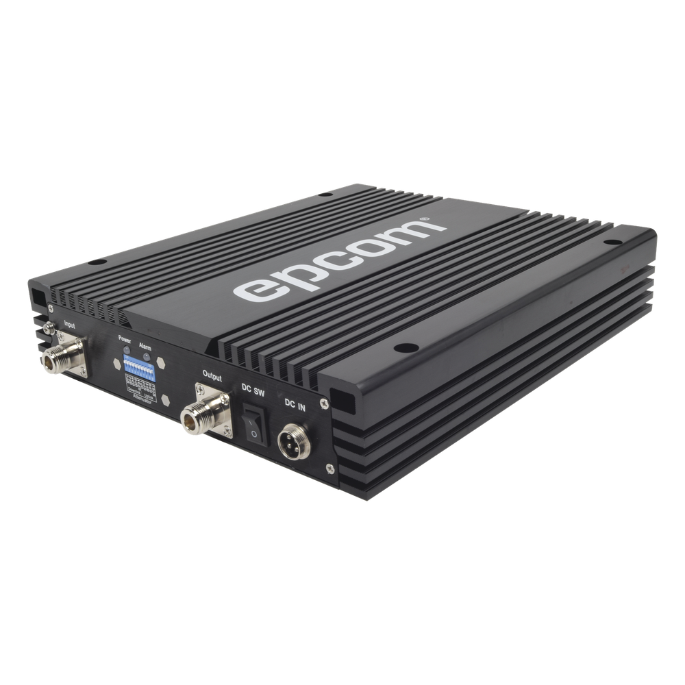 (HASTA 1 KILÓMETRO) Amplificador para Ampliar Cobertura Celular en Exterior | 1900 MHz, Banda 2 | Soporta 2G y 3G y Mejora las llamadas | 80 dB de Ganancia, 1 Watt de potencia Máxima, hasta 1 km de cobertura.