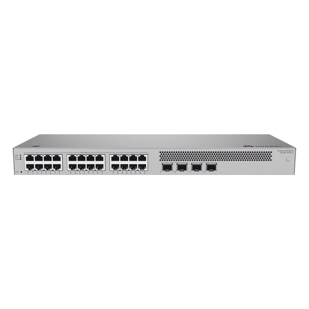 Switch de Acceso Gigabit Administrable Capa 2 / 24 puertos 10/100/1000 Mbps / 2 Puertos 2.5GE SFP + 2 Puertos 10GE SFP+ Uplink  / ERPS / IMGP Snooping / DHCP Snooping / Administración Nube Gratis
