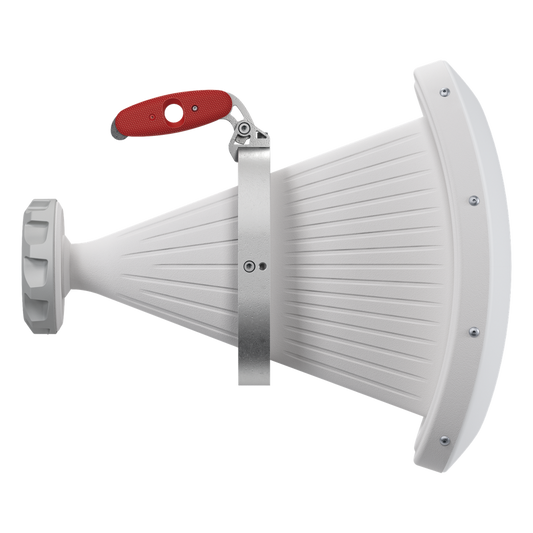 Antena Sectorial Asimétrica de 90° 4900 - 7125 MHz, 15 dBi con soporte mejorado, listas para TwisPort sin pérdida