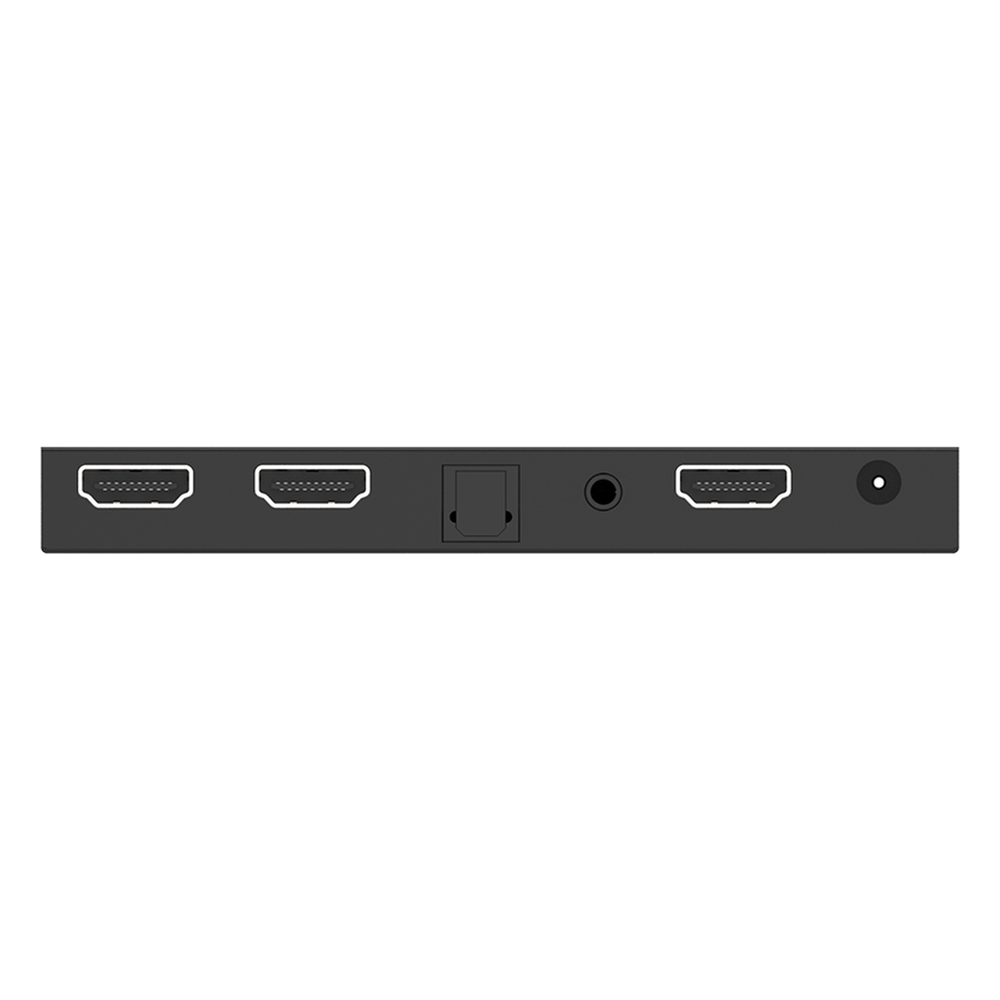 Splitter HDMI 1x2 | 4K@60Hz | Extractor de Audio | Down Scaler | HDR  4:4:4 | EDID | 18Gbps