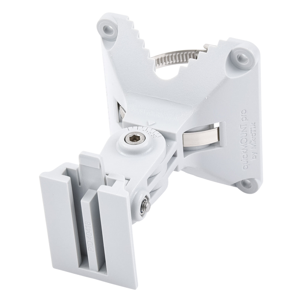 ( QuickMount Pro) Montaje de pared o poste para equipos MIKROTIK con ajuste de 140°.