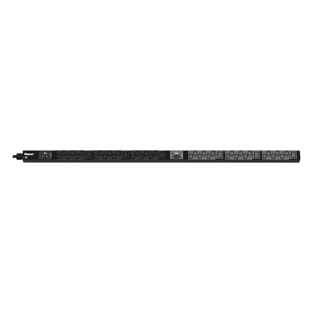 PDU Básico para Distribución de Energía, Enchufe de Entrada NEMA L6-30P, Con 36 Contactos C13 y 6 C19, de Instalación Vertical, 30 Amp, 208 Vca