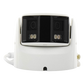 [FlexVu] [PROTECCIÓN ACTIVA] Turret IP Panorámica 4 Megapíxel / 2 Lentes 2.8 mm (180°) / Imagen a Color 24/7 (ColorVu) / PoE / WDR 130° / IP67 / ACUSENSE / Luz Estroboscópica y Alarma Audible / 30 mts Luz Blanca / Mic