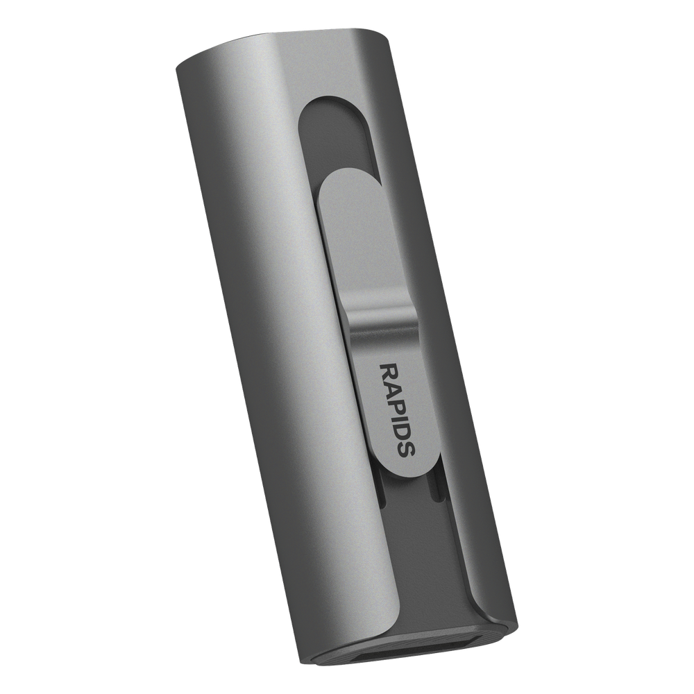 Memoria USB Dual SSD / 256 GB / USB-C y USB-A / 560 MB/s Lectura / OTG / Aleación de Aluminio