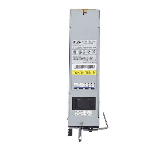 Fuente de Energía Modular, proporciona hasta 150 Watts para Switches Empresariales Ruijie Networks