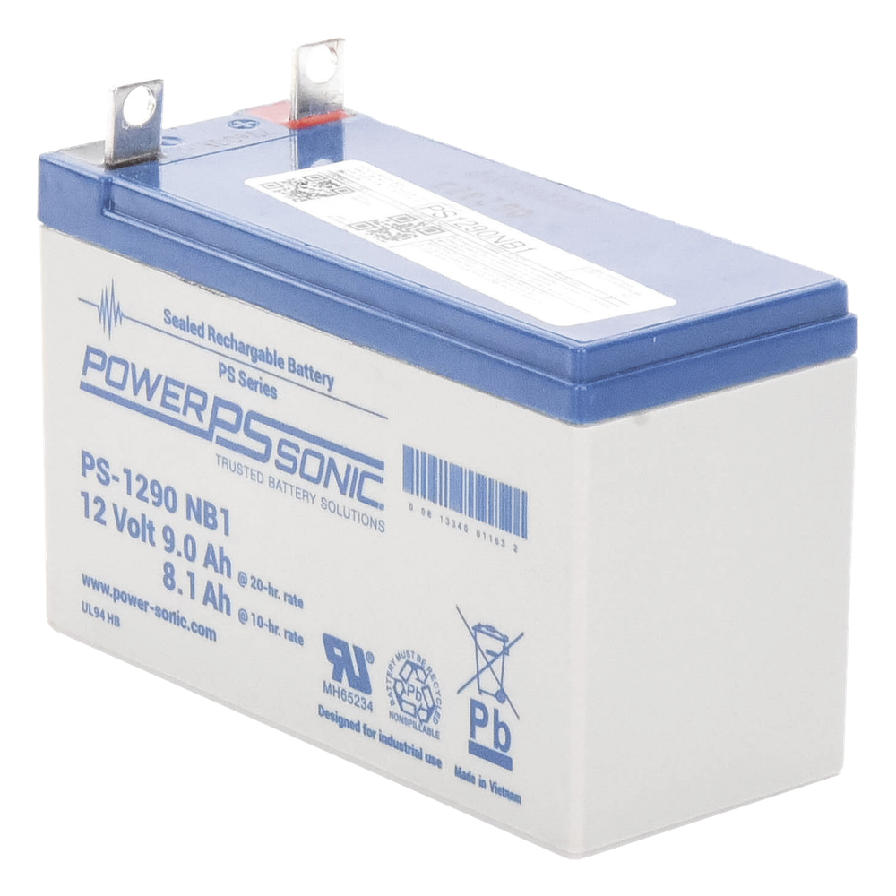 Batería 12V, 9AH, Para Respaldo, Tecnologías AGM/VRLA, 5 Años Vida Útil, Terminales NB1, Reconocida UL