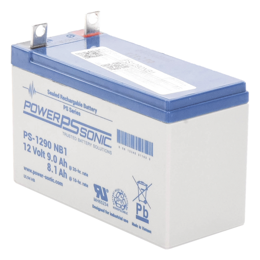 Batería 12V, 9AH, Para Respaldo, Tecnologías AGM/VRLA, 5 Años Vida Útil, Terminales NB1, Reconocida UL