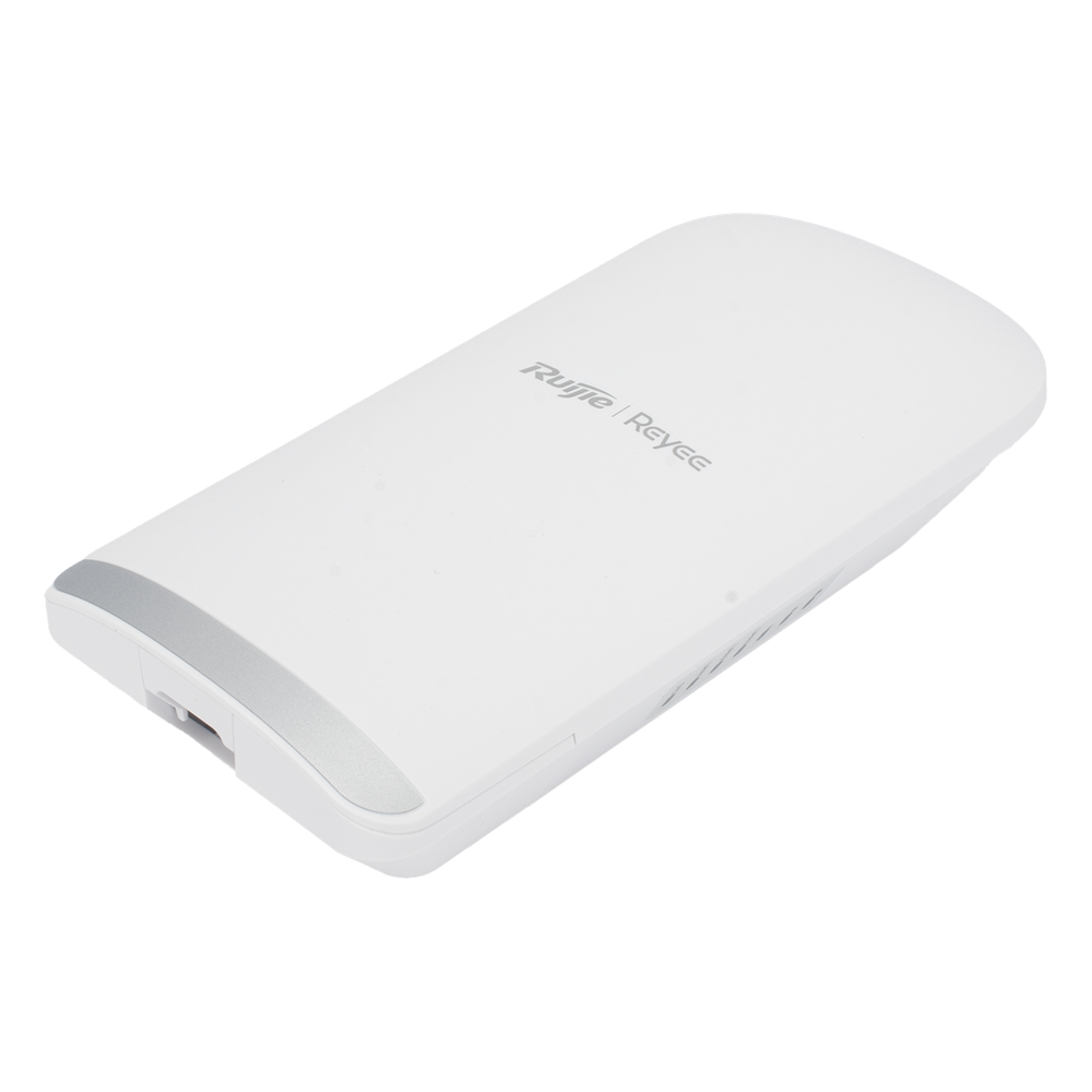 CPE Puente Inalámbrico Punto a Punto / Wi-Fi 5 802.11ac Wave2 867 Mbps / Antena 13 dBi MIMO 2x2 / 2 Puertos PoE Out 802.3AF / Enlace 3 km (1.86 mi) / IP55 Exterior / Ruijie Reyee