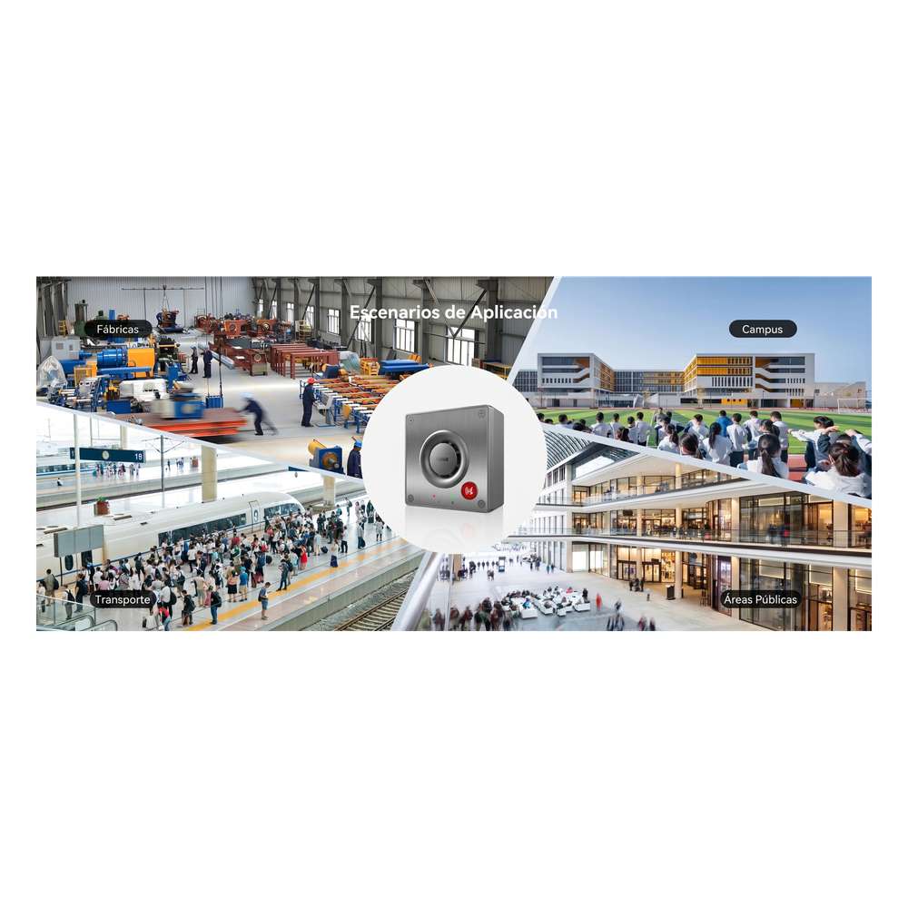 Video Intercom IP para Exterior / Cámara 4 Megapixel (1080p) / HDR e Iluminación IR / Altavoz 5W y Doble Micrófono con Reducción de Ruido / Panel Acero Inoxidable y Cuerpo Aluminio / IP66 e IK10 / PoE+ / 2 Líneas SIP