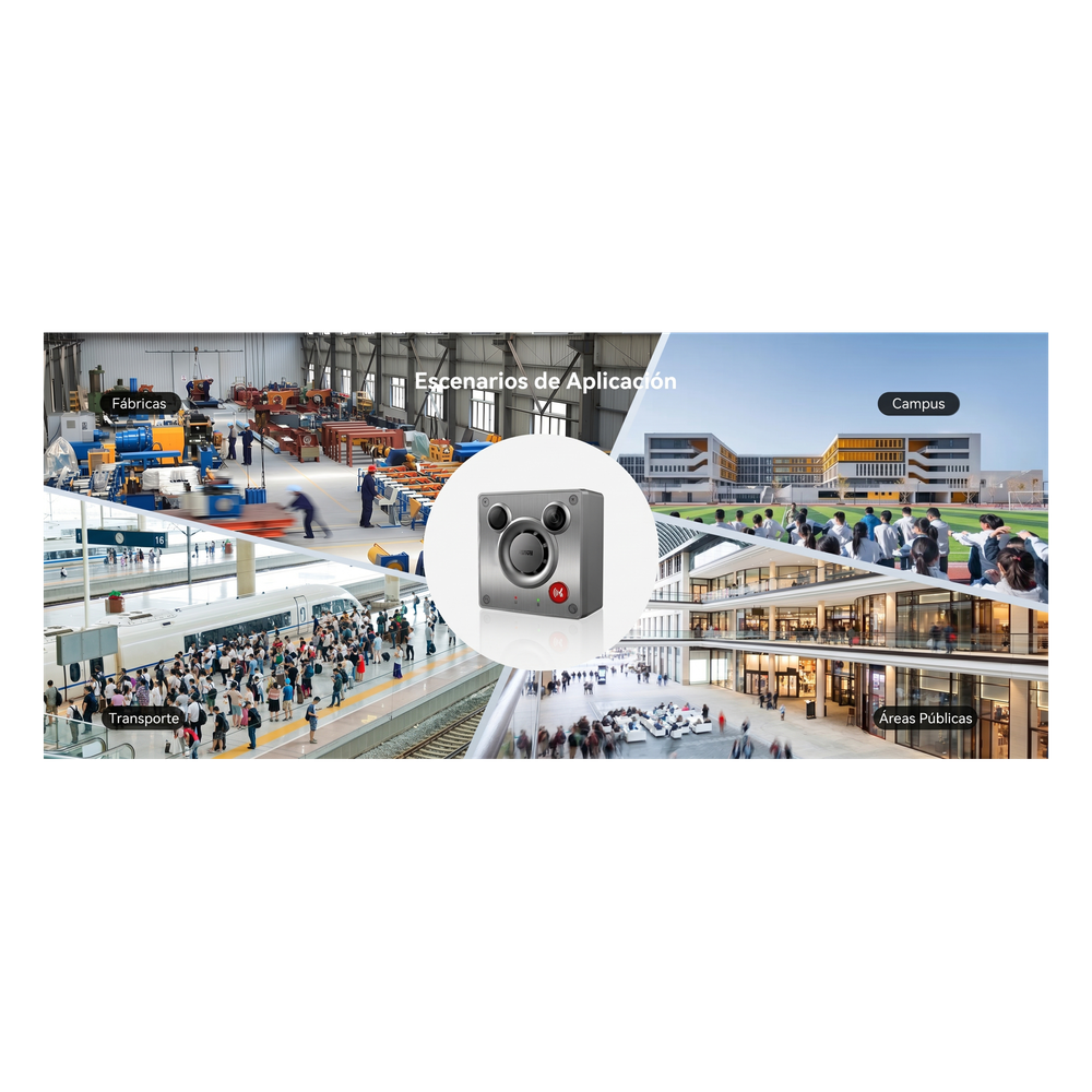 Video Intercom IP para Exterior / Cámara 4 Megapixel (1080p) / HDR e Iluminación IR / Altavoz 5W y Doble Micrófono con Reducción de Ruido / Panel Acero Inoxidable y Cuerpo Aluminio / IP66 e IK10 / PoE+ / 2 Líneas SIP