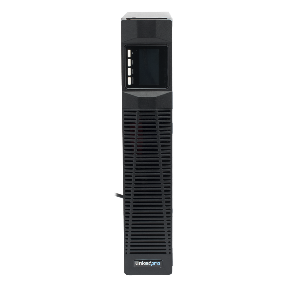 UPS de 1000VA/900W / Topología On-Line Doble Conversión / Entrada y Salida de 120 Vca / Clavija de Entrada NEMA 5-20P / Pantalla LCD Configurable / Formato Rack/Torre / 8 Salidas