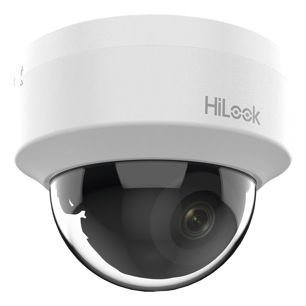 HiLook Series / Domo IP 2 Megapixel (1080p) / Lente 2.8 mm (Gran Angular) / 20 mts IR / Interior / PoE / dWDR / H.265+ / ONVIF
