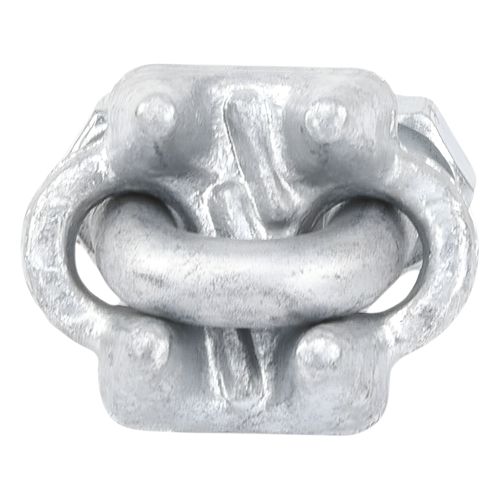 Nudo/ Perro/ Abrazadera Acero Forjado para Cable de 3/8", Galv. por Inmersión en Caliente.