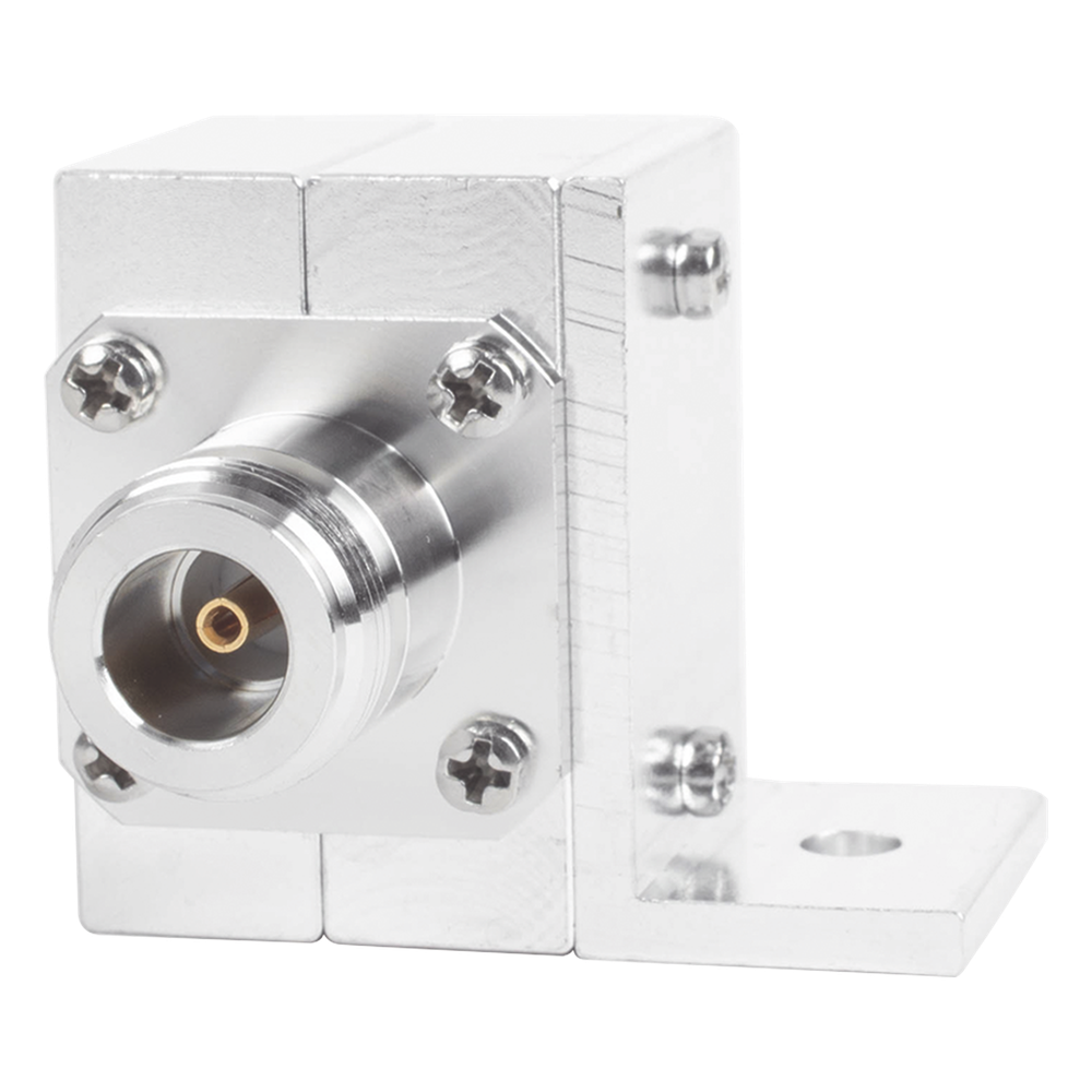 Protector Coaxial RF / 1.5-700 MHz / 50 &Omega; / Conectores N Hembra / Ceja Lateral / 2 kW