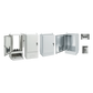 Gabinete para Exterior Tipo 4X de 22 UR / Aluminio Soldado / 1270 x 762 x 508 mm (50 x 30 x 20 in) / Exterior IP66 / Montaje Almohadilla / Aire de Precisión / Gris RAL 7035