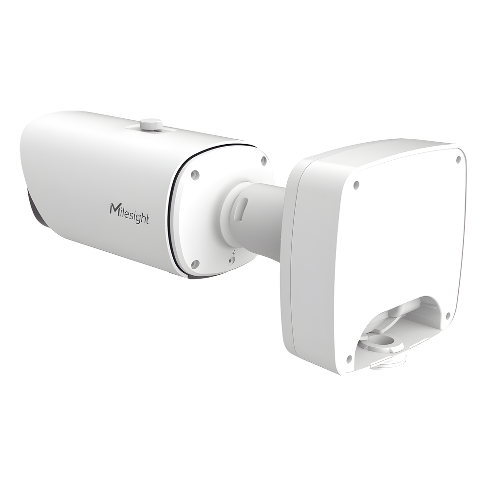 Cámara IP Bullet Motorizada Pro con IA / 4K Ultra HD 5MP / Lente Motorizado 2.7-13.5mm / WDR 120dB / Iluminación 0.002Lux / IR 100m / PoE+ / IP67 IK10 / Analítica Inteligente / Cumplimiento NDAA