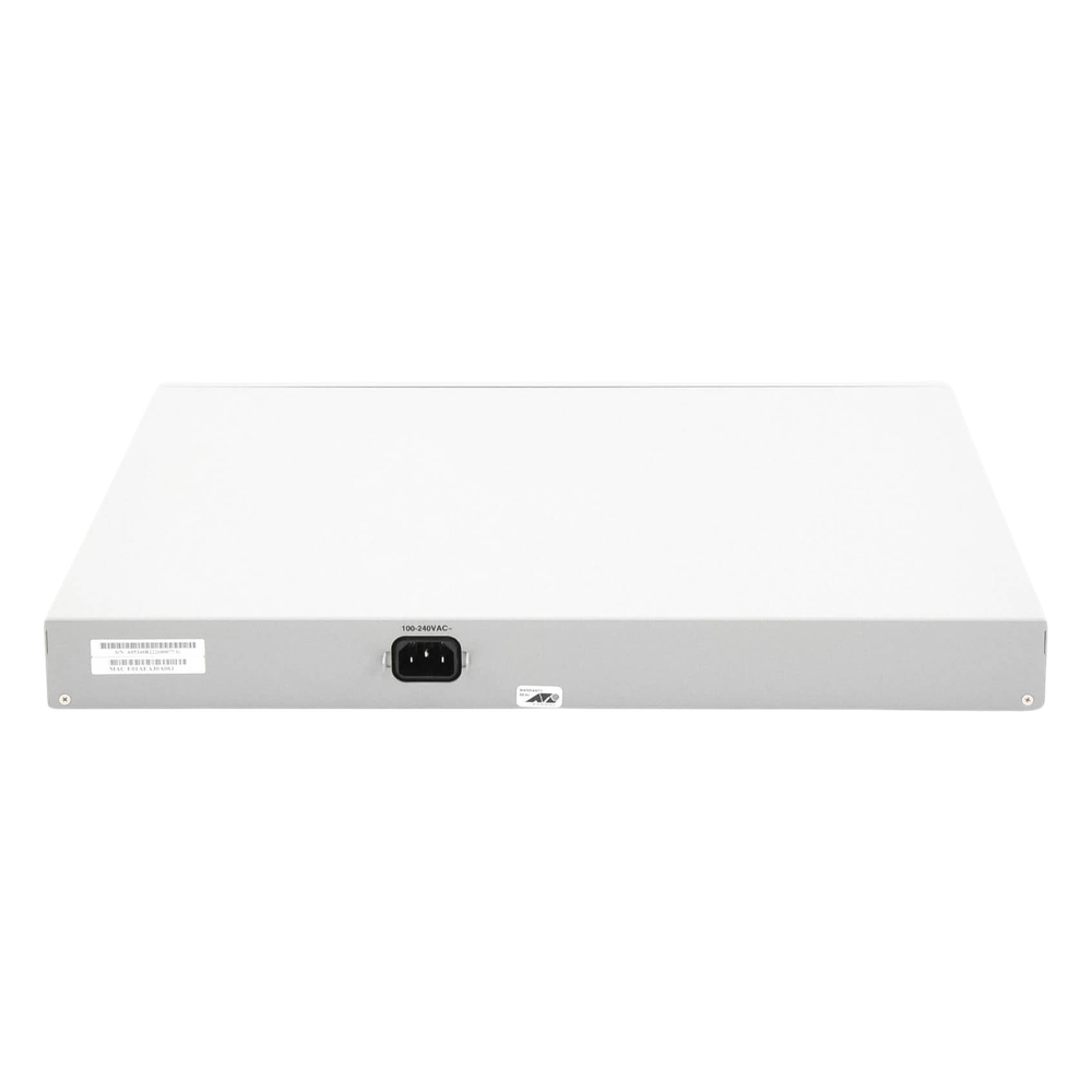 Switch PoE+ Administrable CentreCOM FS980M, Capa 3 de 48 Puertos 10/100Mbps + 4 SFP Gigabit, 375W