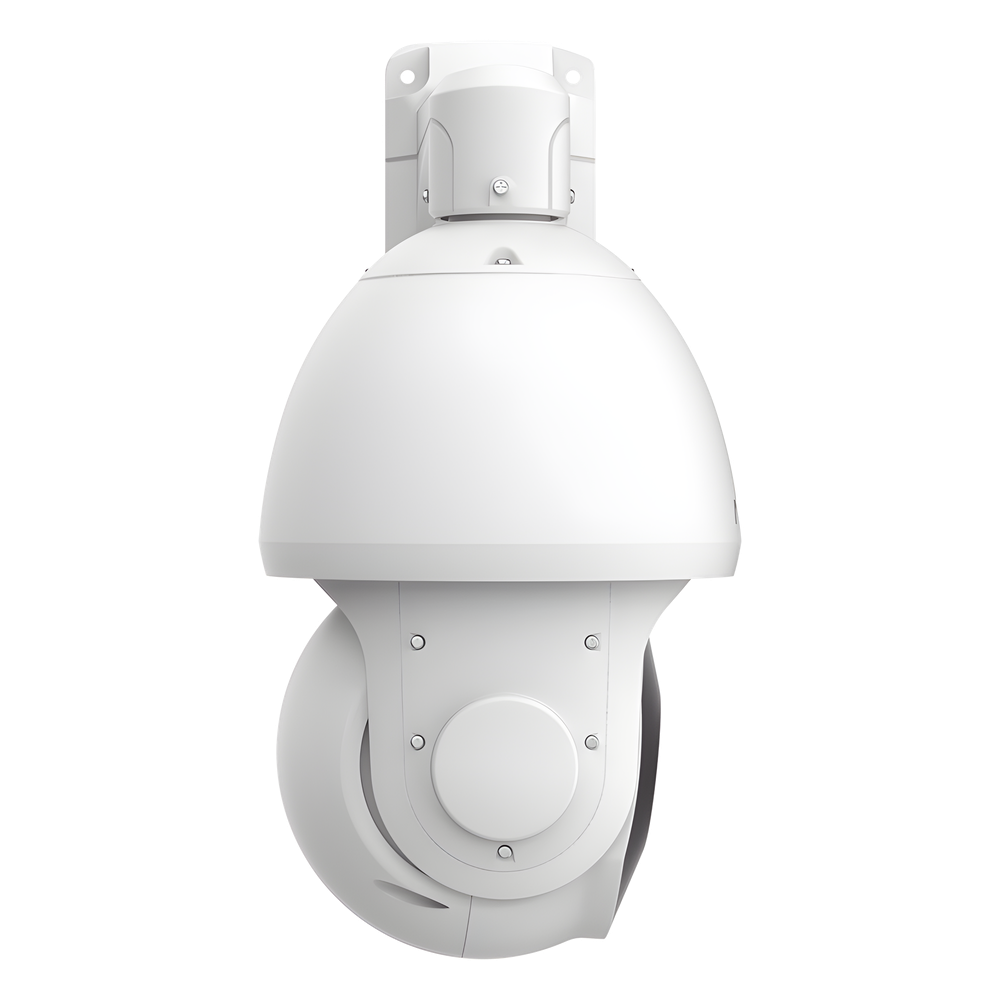 Cámara de Red Tipo Domo AI Zoom Óptico 42X / 4K HD 30fps / 140dB Super WDR / Control PTZ Inteligente / IR 300m / IP66 IK10