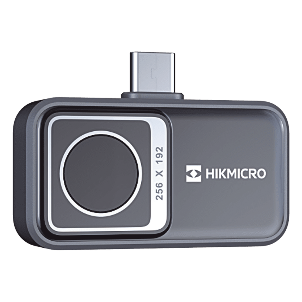 Mini2 V2 - Cámara Termográfica para Smartphone / Resolución IR 256 x 192 (49,152 píxeles) / SuperIR / Rango de -20°C a 400°C / Precisión ±2°C o ±2% / Compatible iOS (Lightning & USB-C) y And