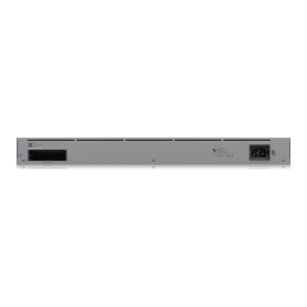 UniFi Switch Pro Max 48 – Switch Capa 3 con 48 Puertos (16 × 2.5 GbE y 32 × 1 GbE), 4 Puertos SFP+ 10G y Pantalla Informativa Integrada