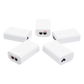 5 Unidades del Adaptador PoE Ubiquiti de 24 VDC, 1.0 A con puerto Gigabit, color blanco