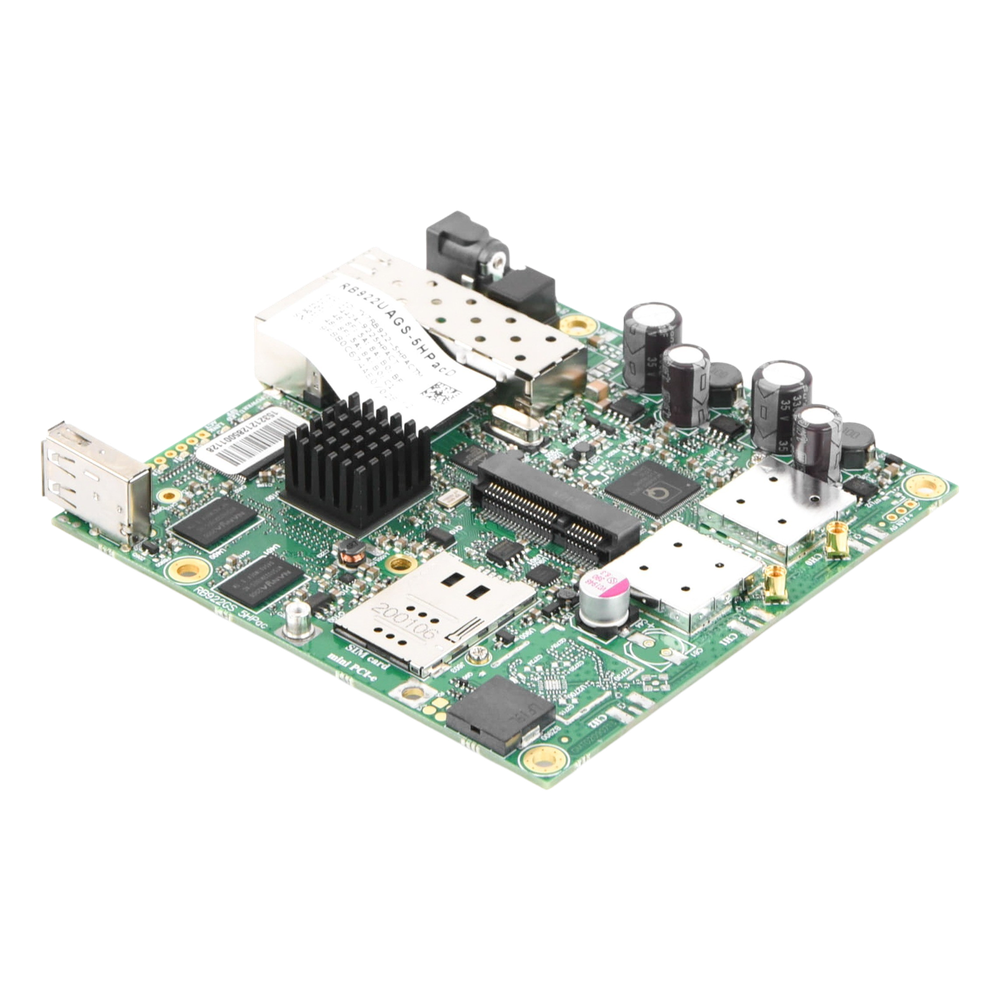 RouterBoard Inalámbrico de 5GHz ac, 1 Puerto Gigabit, CPU 720MHz, Licencia L4