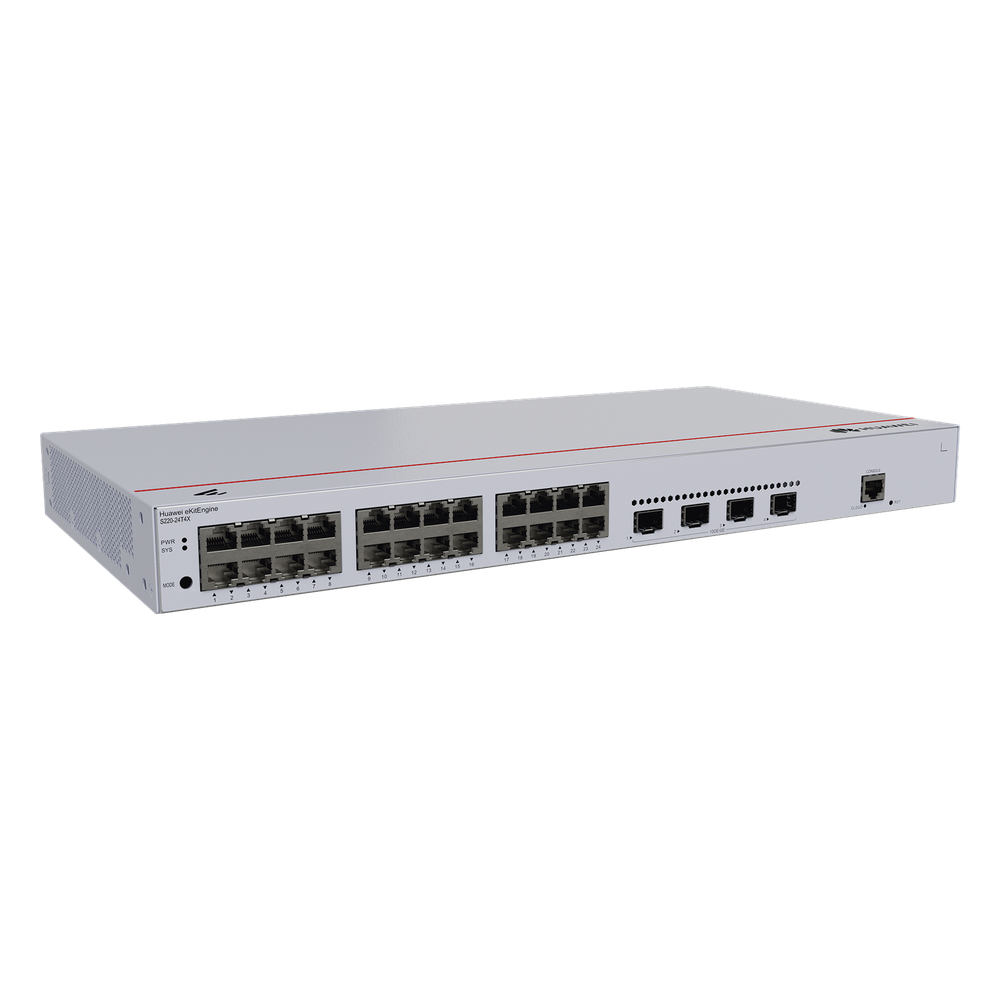 Switch de Acceso Gigabit Administrable  Capa 2 / 24 puertos 10/100/1000 Mbps / 4 Puertos 10GE SFP+ Uplink / ERPS  / IMGP Snooping / DHCP Snooping / Administración Nube Gratis