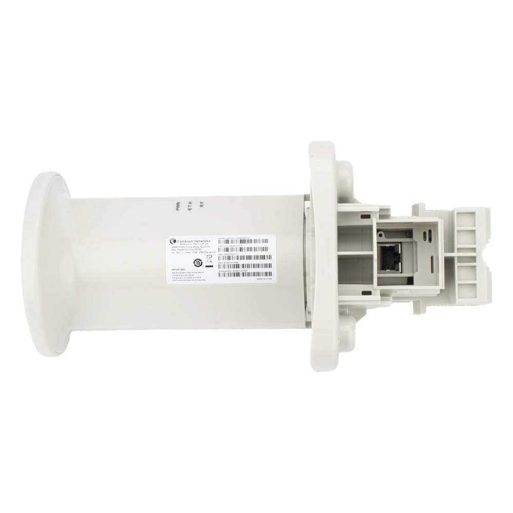 Feedhorn / Alta Capacidad / Latencias Menores a 5 ms / Interoperabilidad con ePMP 4500 / Compatibilidad con platos FORCE200L y FORCE300 / Gestión con cnMaestro / Seguridad Avanzada