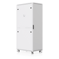 UACC Rack Cabinet 42U (600 × 1000 mm) – Gabinete de Piso Totalmente Ensamblado con Ventiladores Integrados, Paneles Removibles, Ruedas con Seguro y Puerta Frontal de Vidrio Templado