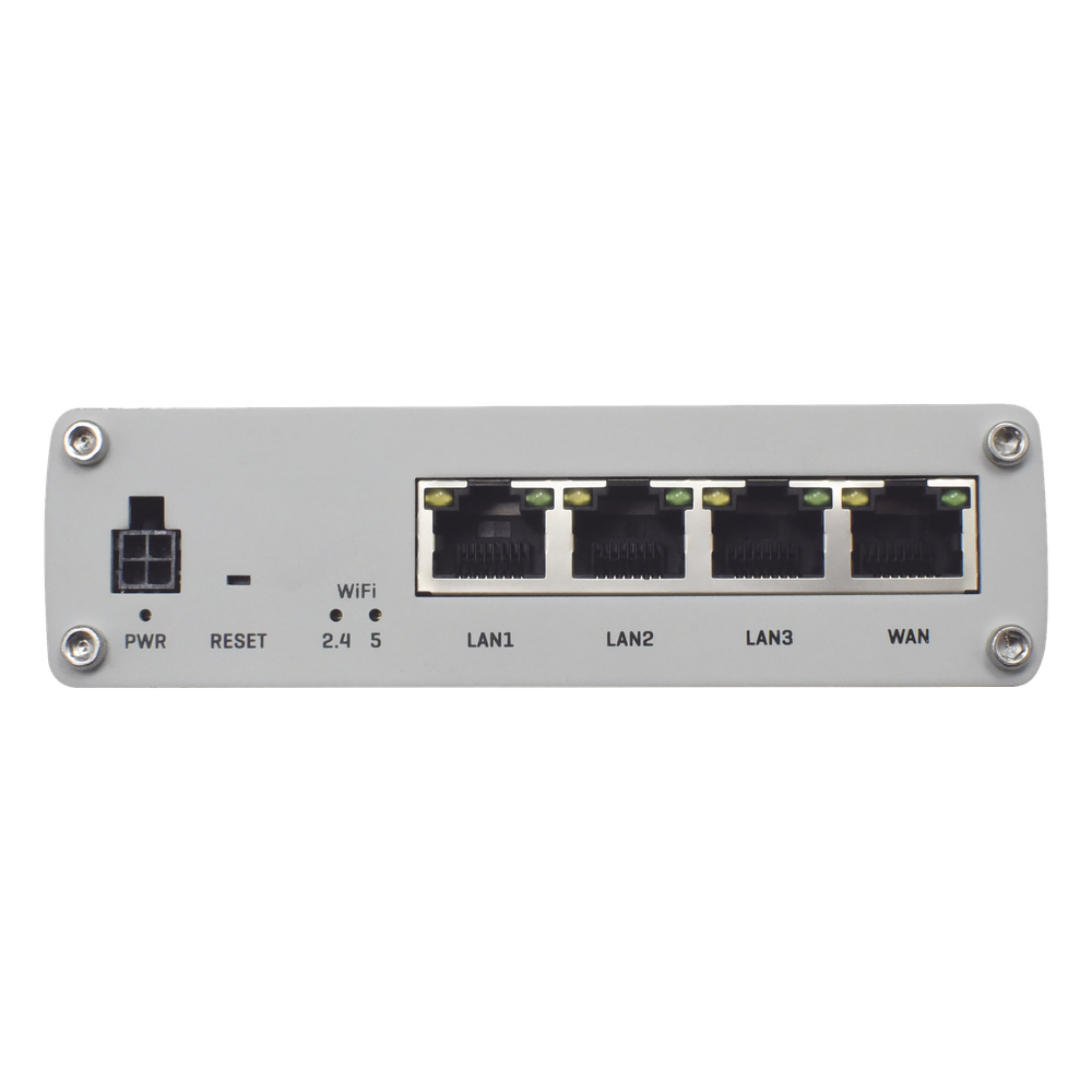 Router Industrial WiFi 5 VPN / 802.11ac Dual Band / 4 Puertos Gigabit / Quad-Core / PoE / -40°C a 75°C