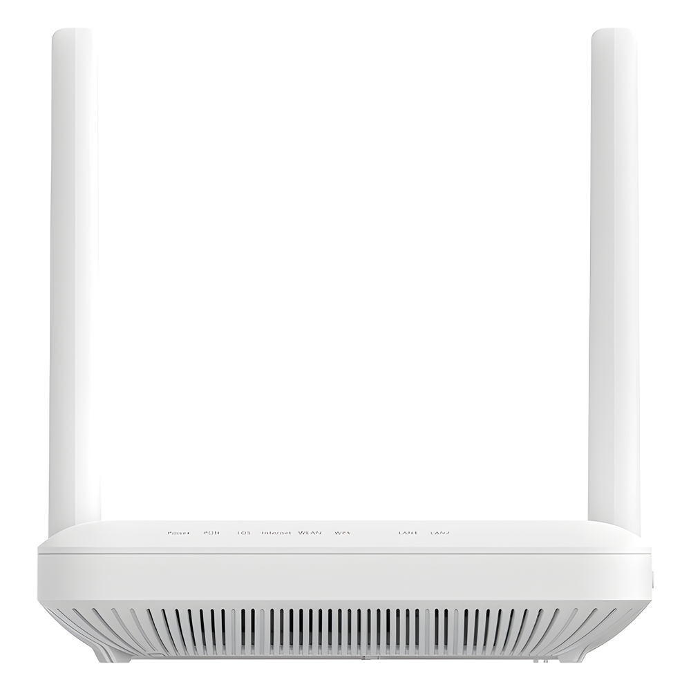 ONU GPON WiFi (2.4/5 GHz), 2 antenas de 5 dBi, Compatible con OLT de Terceros, MIMO 2x2, 2 Puertos Gigabit, conector SC/UPC, (Gestión WAN desde la Interfaz de la ONU)