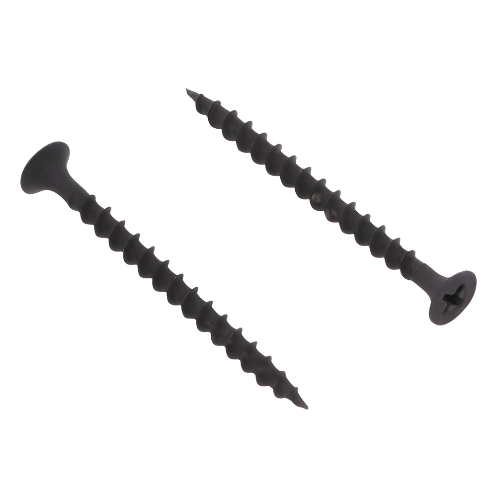 Tornillo - Pija Multiusos fosfatizada #6 x 2", Bolsa con 100 piezas.