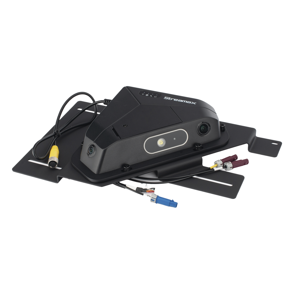 Dispositivo AI Z5 para Gestión de Carga / Video Vigilancia / Procesador de Alta Velocidad / Compresión H.265 / GPS / 2Ch Grabación 4K y 1080p / Tarjeta Micro SD Externa / Bluetooth Integrado / Conectividad 4G / Modo de Bajo Consumo