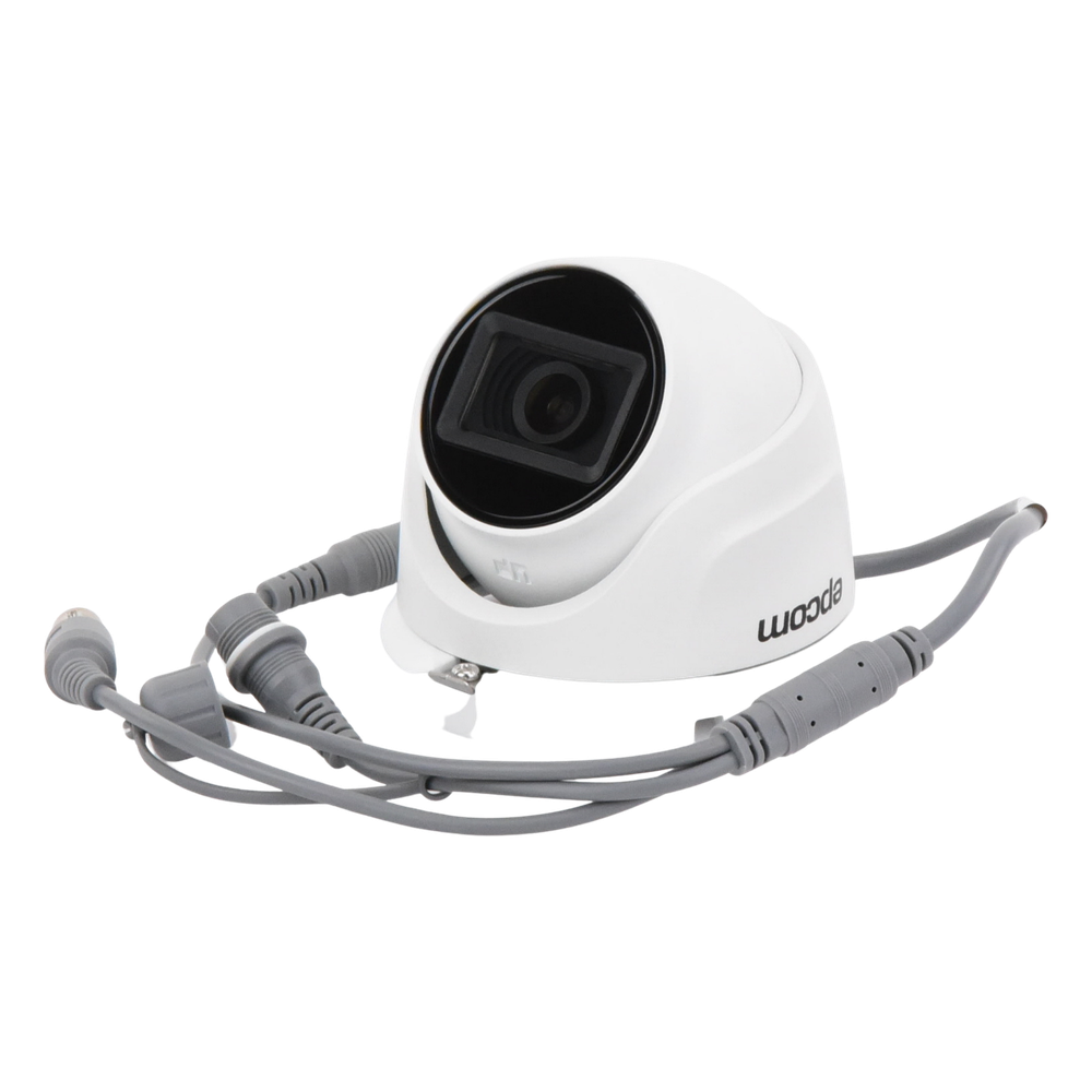 Eyeball TURBOHD 4K (8Megapixeles) / Gran Angular 102º / Lente 2.8 mm / Exterior IP67/ IR EXIR 30 mts / dWDR / TVI-AHD-CVI-CVBS