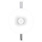 Cambium Networks ePMP Force 4525L | Módulo Suscriptor Wi-Fi 6 (802.11ax) | 5 GHz | Antena de Plato 25 dBi integrada | Hasta 600 Mbps y Gestión cnMaestro | Hasta + 10 km