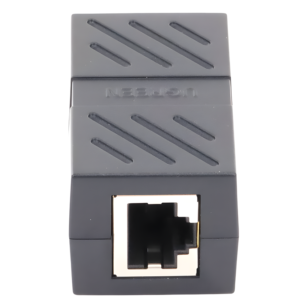 Acoplador (Extensor de Cable Ethernet RJ45 a RJ45) | 1000Mbps | Compatibilidad con Cat7 Cat6A Cat6 Cat5e | Compatible con POE | Ignífugo | ABS