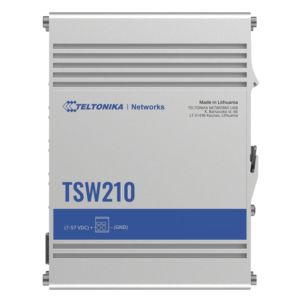 Switch Industrial No-Administrable 8 puertos Gigabit, 2 SFP 1G